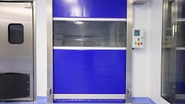 باب رول أب (قابل لللف) مصنوع من الـ  PVC