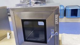 صندوق تمرير (نقل) مصنوع من ستانلس ستيل