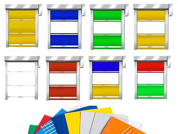 أبواب رول اب سريعة الحركة للغرفة النظيفة