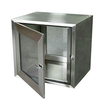 نافذة تمرير المواد في الغرفة النظيفة (Pass-thru)